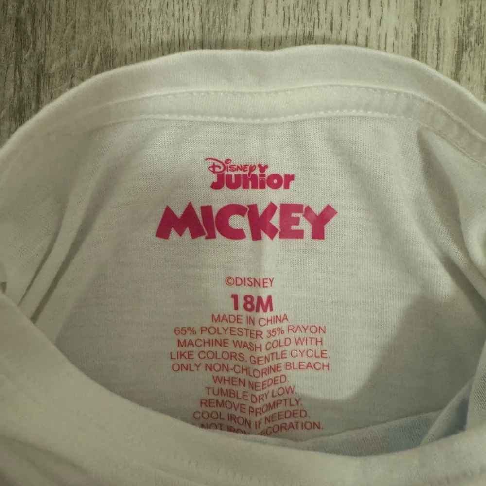 Disney Minnie 18 month girls patriotic short sleeve shirt